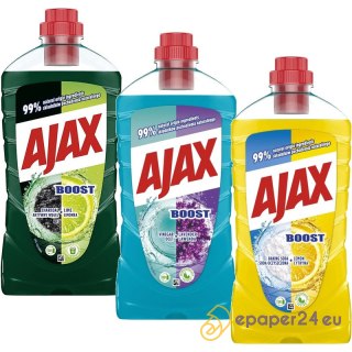 Płyn uniwersalny Ajax Boost 1L Baking soda + Lemon