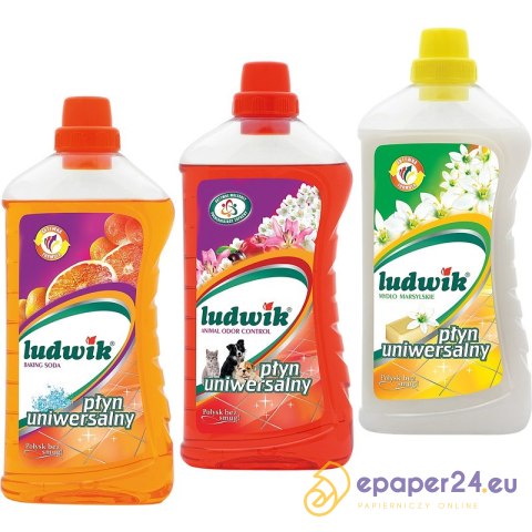 Płyn uniwersalny Ludwik 1L Baking soda Płyn uniwersalny Ludwik 1L Baking soda