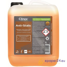 Preparat antystatyczny do mycia powierzchni CLINEX, Anty-Static, 5l