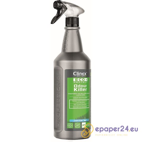 Preparat do neutralizacji zapachów CLINEX Nano Protect Silver Odour Killer 1L, cotton Preparat do neutralizacji zapachów CLINEX Nano Protect Silver Odour Killer 1L, cotton