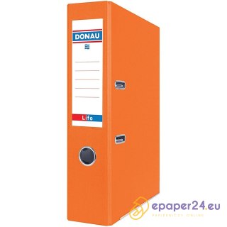Segregator Donau Life neon A4/75mm pomarańczowy