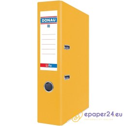 Segregator Donau Life neon A4/75mm żółty