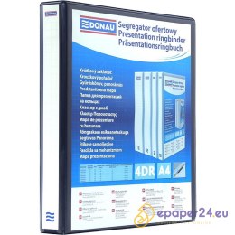 Segregator ofertowy Donau A4/30mm 4R czarny