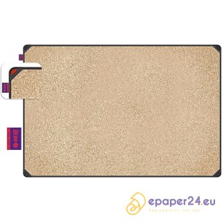 Tablica korkowa MemoBe Idea Edge 90x60cm rama aluminiowa czarna