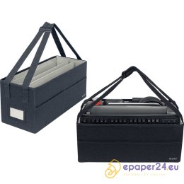 Torba na akcesoria Leitz Fabric aksamitny szary