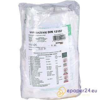 Wyposażenie apteczki Donau Safety DIN 13157 (+ ustnik)
