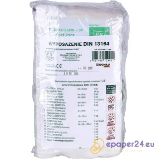 Wyposażenie apteczki Donau Safety DIN 13164 (+ ustnik)