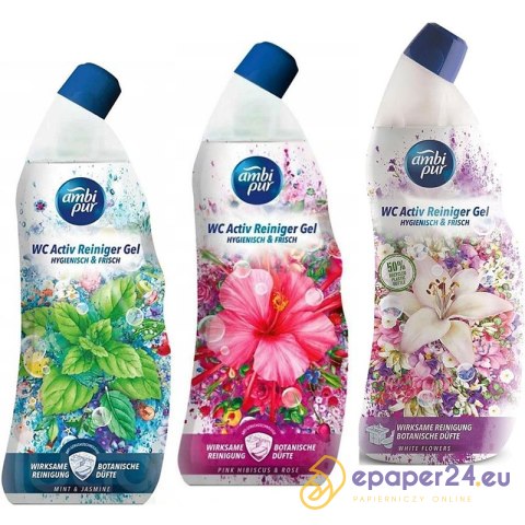 Żel do WC Ambi Pur 750ml Mint & Jasmine Żel do WC Ambi Pur 750ml Mint & Jasmine