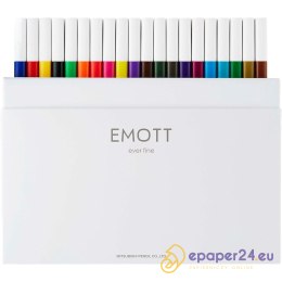 Cienkopisy Uni Emott 0.4mm 40 kolorów