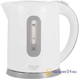Czajnik elektryczny Adler AD 1234 1.7L biało-szary