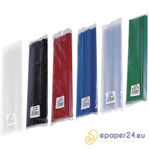 Grzbiety wsuwane Donau A4/10mm czerwone (10)