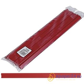 Grzbiety wsuwane Donau A4/4mm czerwone (10)