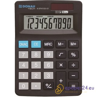 Kalkulator Donau Tech K-DT4103-01 czarny