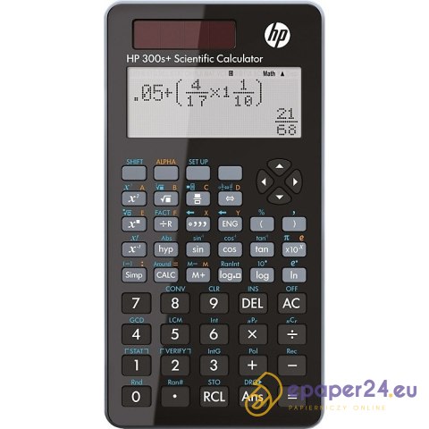 Kalkulator naukowy HP 300s+ czarny Kalkulator naukowy HP 300s+ czarny