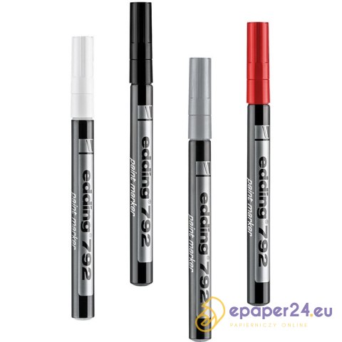 Marker olejowy Edding 792 czerwony Marker olejowy Edding 792 czerwony