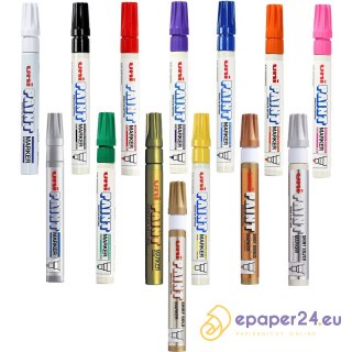 Marker olejowy Uni PX-20 błyszczący złoty