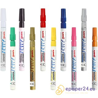 Marker olejowy Uni PX-21 pomarańczowy