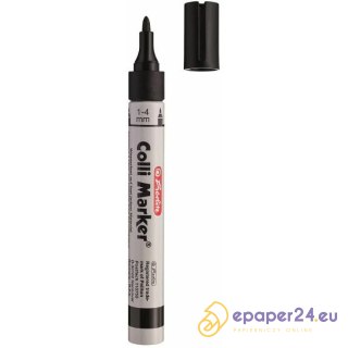 Marker permanentny Herlitz Colli-Marker czarny