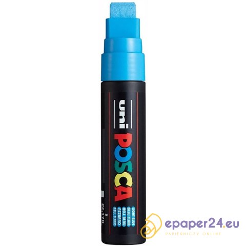 Marker z farbą plakatową Uni POSCA PC-17K 15mm jasnoniebieski Marker z farbą plakatową Uni POSCA PC-17K 15mm jasnoniebieski