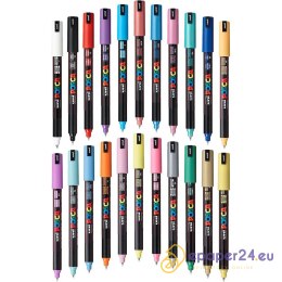 Marker z farbą plakatową Uni POSCA PC-1MR niebiesk