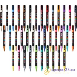 Marker z farbą plakatową Uni POSCA PC-3M niebieski
