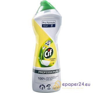Mleczko do czyszczenia Cif Professional 750ml Lemon