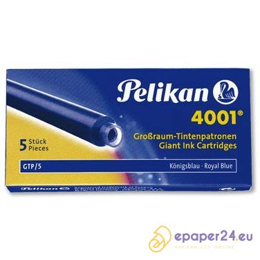 NABOJE ATRAMENTOWE PELIKAN DŁUGIE CZARNE (5) NABOJE ATRAMENTOWE PELIKAN DŁUGIE CZARNE (5)