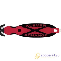 Nóż bezpieczny Klever XChange 20 czerwony