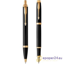 Pióro wieczne i długopis Parker IM Core Black GT