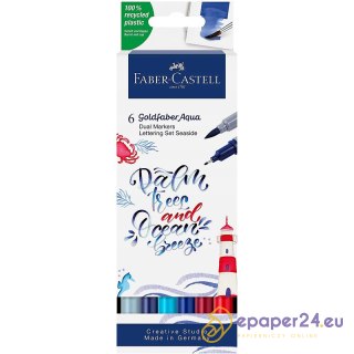 Pisaki akwarelowe Faber-Castell Goldfaber Aqua dwu