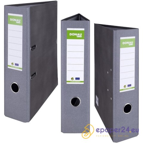 Segregator Donau Eco A4/80mm szary Segregator Donau Eco A4/80mm szary