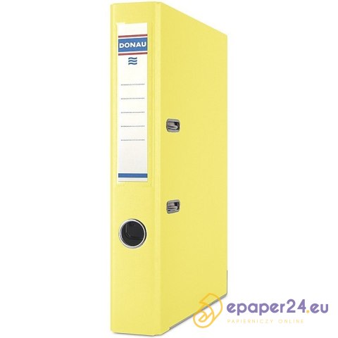 Segregator Donau Master-S A4/50mm żółty Segregator Donau Master-S A4/50mm żółty