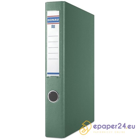 Segregator ringowy DONAU A4/30mm 4R zielony Segregator ringowy DONAU A4/30mm 4R zielony