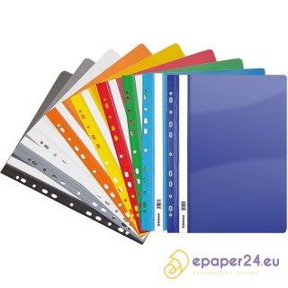 Skoroszyt wpinany Donau A4 PCV szary (10)