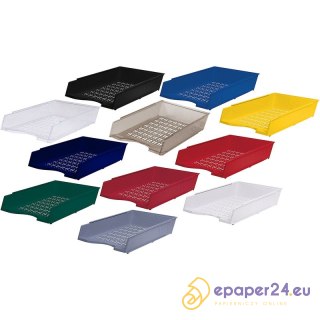 Szufladka na biurko DONAU, polistyren, A4, ażurowa