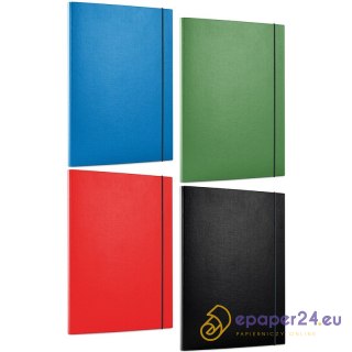 Teczka z gumkš OFFICE PRODUCTS, PP, A4/15, 3-skrz.