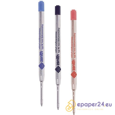 Wkład do długopisu Zenith 4 czerwony Wkład do długopisu Zenith 4 czerwony