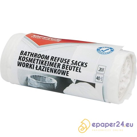 Worki na śmieci domowe OFFICE PRODUCTS, łazienkowe Worki na śmieci domowe OFFICE PRODUCTS, łazienkowe