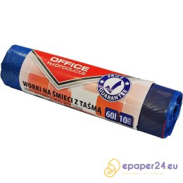 Worki na śmieci z taśmą OFFICE PRODUCTS, premium (