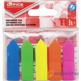 Zakładki indeksujące OFFICE PRODUCTS, strzałka, PP