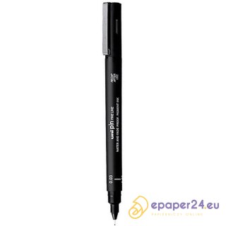 Cienkopis kreślarski Uni Pin-200 0.03mm czarny