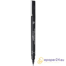 Cienkopis kreślarski Uni Pin-200 brush ciemnoszary