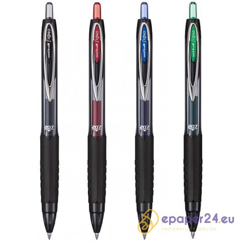 Długopis żelowy Uni UMN-207E Signo czerwony Długopis żelowy Uni UMN-207E Signo czerwony