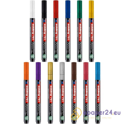Marker olejowy Edding 791 czarny