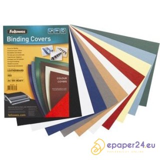 OKŁADKI DO BINDOWNICY A4 SKÓROPODOBNE (100), ZIELONY