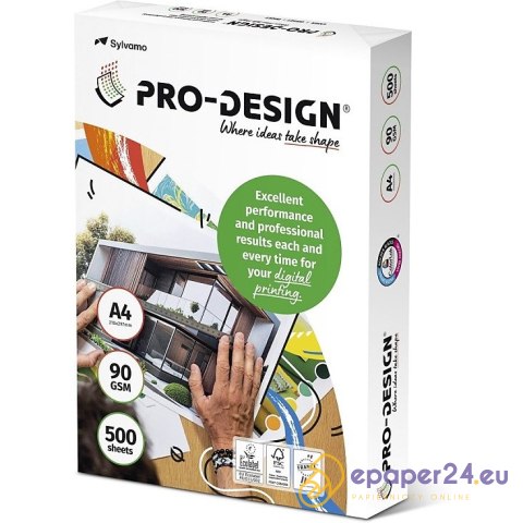 Papier Pro-Design A4/90g satynowany (500)