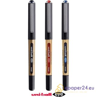 Pióro kulkowe Uni UB-150-10 (wkład czerwony) złote