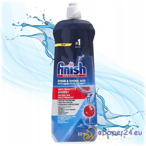 Płyn nabłyszczający do zmywarki Finish 800ml Regul Płyn nabłyszczający do zmywarki Finish 800ml Regul