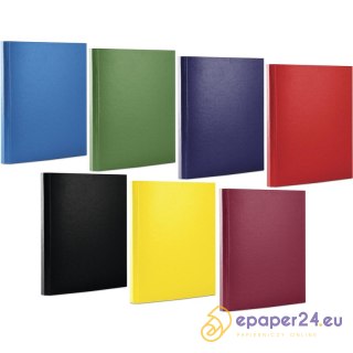 Teczka kartonowa z rzepem Office Products A4/4cm ż