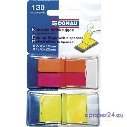 Zakładki Donau 12x40mm/25x45mm 3 kolory (2x40+1x50